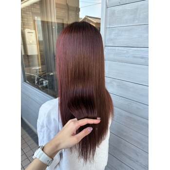 ボルドーブラウン 【間瀬】 | 浜松市の美容室 Le・reve(ル・レーヴ)和田店