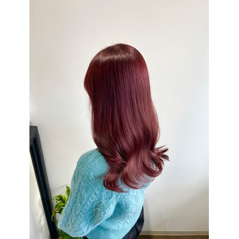 カシスレッド【横井】 | 浜松市の美容室 Le･reve（ル・レーヴ）和田店