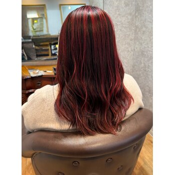 レッドブラウン【加藤】 | 浜松市の美容室 Le･reve（ル・レーヴ）和田店