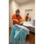 入院中の祖母をカットしました【横井】