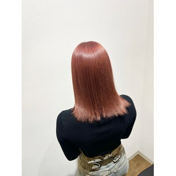 ピンクベージュ【横井】 | 個室有り・プライベートサロンの雰囲気 美容室Le･reve（ル・レーヴ）浜松和田店 - あなたの「なりたい」を叶える美容室