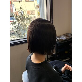 ボブストレート【谷平】 | 個室有り・プライベートサロンの雰囲気 美容室Le･reve（ル・レーヴ）浜松和田店 - あなたの「なりたい」を叶える美容室
