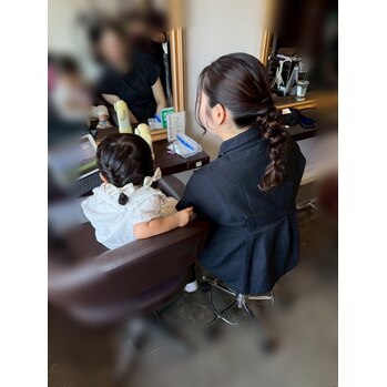 当店はヘアセットのご予約もお待ちしてます♪【横井】 | 個室有り・プライベートサロンの雰囲気 美容室Le･reve（ル・レーヴ）浜松和田店 - あなたの「なりたい」を叶える美容室