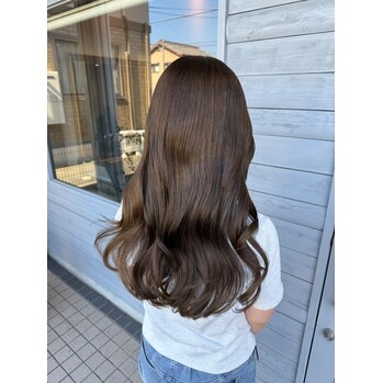 夏休み初カラーに♪韓国風シアーグレージュ！【鈴木】 | 個室有り・プライベートサロンの雰囲気 美容室Le･reve（ル・レーヴ）浜松和田店 - あなたの「なりたい」を叶える美容室