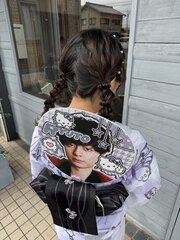 ライブにぴったり♪推し活ヘアメ【鈴木】