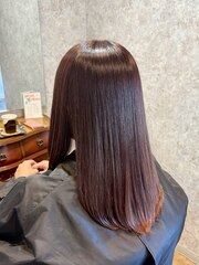 ピンクブラウン【谷平】 | 個室有り・プライベートサロンの雰囲気 美容室Le･reve（ル・レーヴ）浜松和田店 - あなたの「なりたい」を叶える美容室